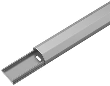 Goobay Halvrund kabelkanal i aluminium