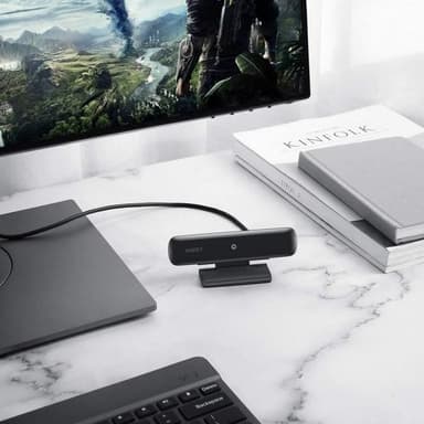 Aukey 1080p webbkamera PC-W1 Svart, USB