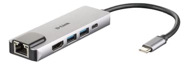 Hub 5 en 1 transfert à haute vitesse - HUB-USB-C 51 PD, HUB