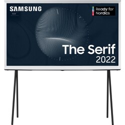 Samsung 65   The Serif 4K QLED (2022, Cloud White)