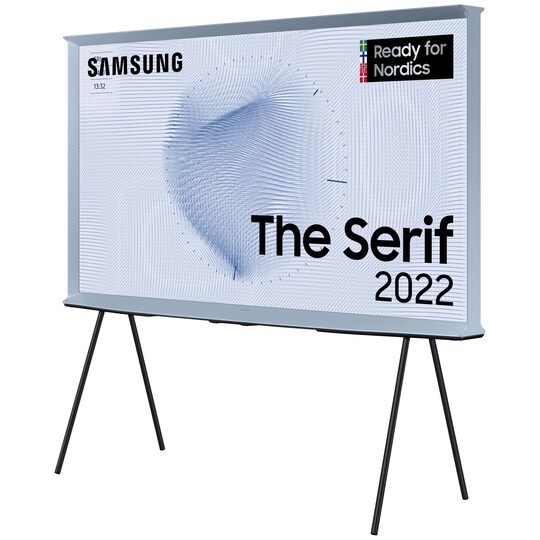 Samsung 50   The Serif 4K QLED (2022, Cotton Blue)