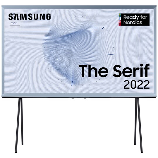 Samsung 43   The Serif 4K QLED (2022, Cotton Blue)
