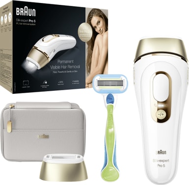 Braun SilkExpert Pro 5 ljusbaserad hårborttagning PL5054 Elgiganten
