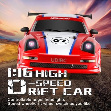 UDI Race Speed/Drift - Gyro 4WD 1:16 Borstlös