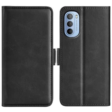 SKALO Moto G31 / G41 Premium Plånboksfodral - Svart