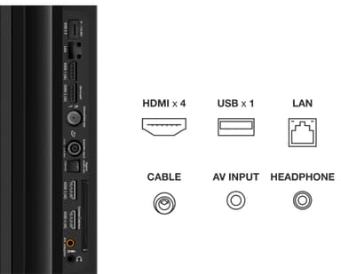 TCL 65" QLED860 4K QLED Smart TV (2022)