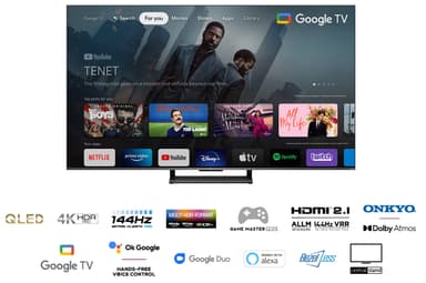 TCL 75" QLED860 4K QLED Smart TV (2022)