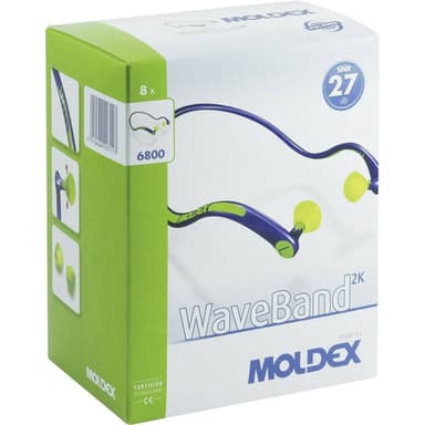 Bygelhörselskydd 27 dB Moldex WaveBand 6800 01 1 st