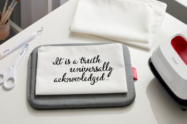 Cricut Linen väskor för kosmetika 3-pack (Infusible Ink Blanks)