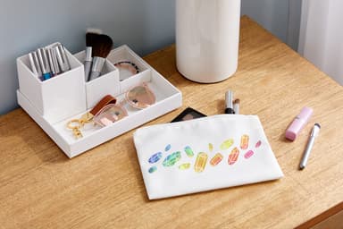 Cricut Linen väskor för kosmetika 3-pack (Infusible Ink Blanks)