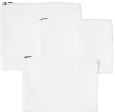 Cricut Linen väskor för kosmetika 3-pack (Infusible Ink Blanks)