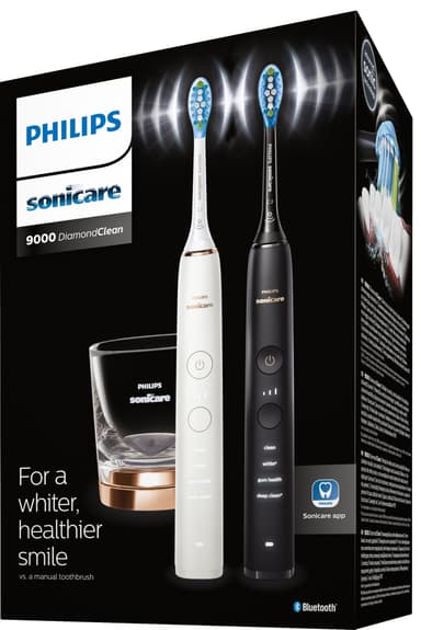 Philips Sonicare DiamondClean 9000 eltandborste 2-pack HX991457