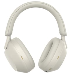 Sony WH-1000XM5 trådlösa around-ear hörlurar (vita)
