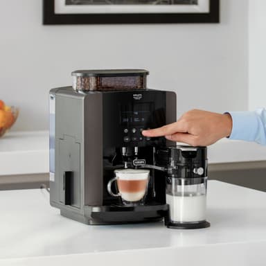 Krups Arabica Latte espressomaskin EA819E10 Elgiganten
