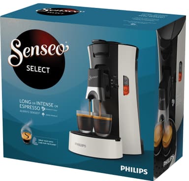 Senseo Select kapselmaskin CSA23001 (star white)