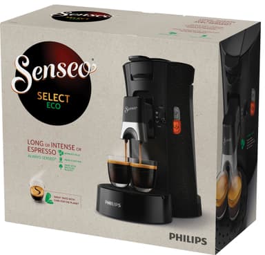 Senseo Select Eco kapselmaskin CSA24021 (svart/vitprickig)