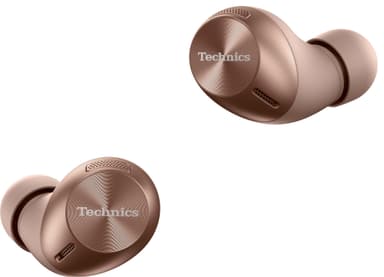 Technics AZ40 true wireless in-ear hörlurar (rosèguld)