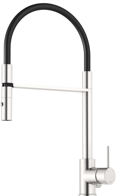 Mora INXX II Minipro kökskran med ventil (borstad nickel)