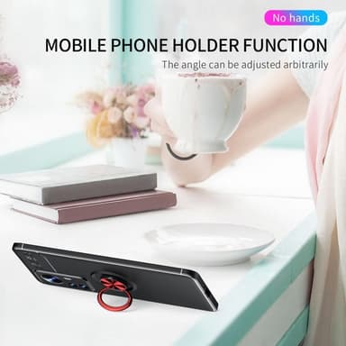 Xiaomi 12 Pro skal med Finger Ring och inbyggd plåt
