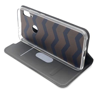 Plånboksfodral Ultratunn design Xiaomi Redmi Note 7 - Mörkgrå