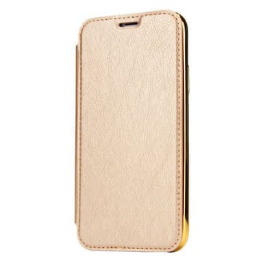 SKALO iPhone 11 Pro Max Plånboksfodral TPU Ultraslim design - Guld