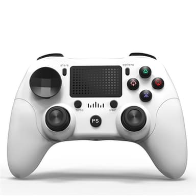 Trådlös handkontroll till PS4 och PC, Vit