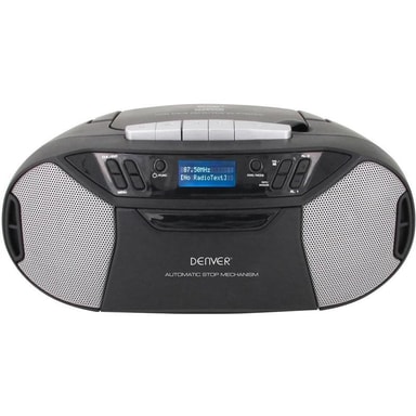 Denver Boombox med FM/CD/KASSETT/AUX Elgiganten