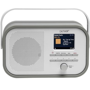Denver DAB+ & FMradio Grå Elgiganten