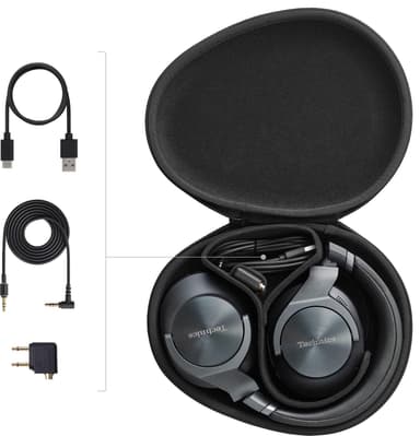 Technics A800 trådlösa on-ear hörlurar (svart)