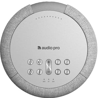 Audio Pro A10 MKII multiroomhögtalare (ljusgrå)