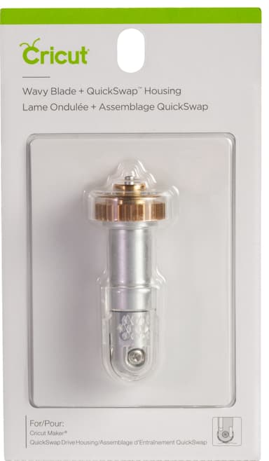 Cricut Maker Wavy Blade Tip med QuickSwap Housing