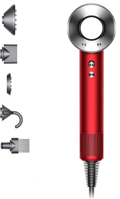 Dyson Supersonic HD07 hårfön 39770401 (röd/nickel)