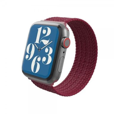 Gear4 Apple Watch 42/44/45mm/Apple Watch Ultra Armband Braided Watch Band Medium Wine