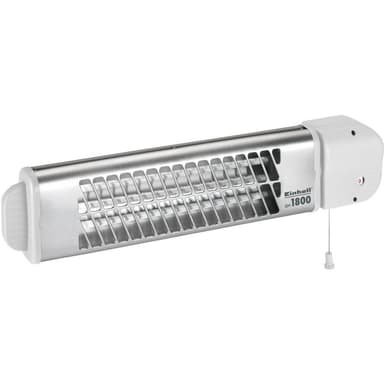Einhell 2338511 Kvarts IR-värmare Vit, Silver