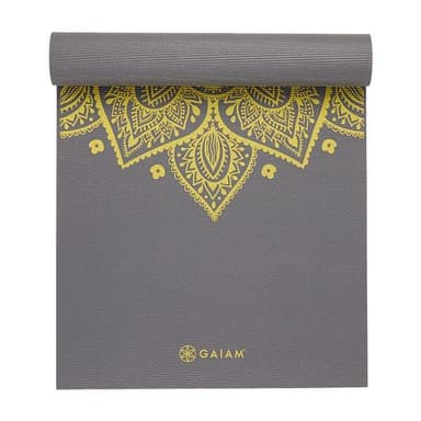 Gaiam Citron Sundial Yoga Mat 6mm Premium, Yogamattor