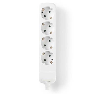 Nedis Grenuttag 4-vägs - Jordad, utan kabel