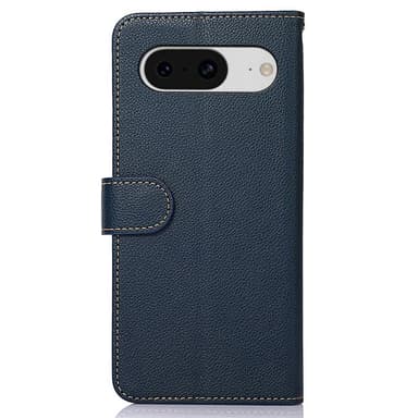 KHAZNEH Plånboksfodral till Google Pixel 8 - Blå/Brun