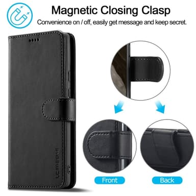 LC.IMEEKE Wallet Case till Pixel 8 - Svart