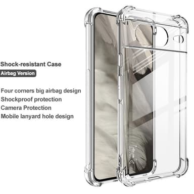 IMAK Four Corners Airbag TPU Skal Pixel 8