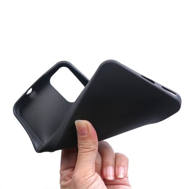 Slim-Fit TPU telefonfodral Skal för Nokia C32 - Svart