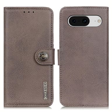 KHAZNEH Google Pixel 8 Plånboksfodral - Grå