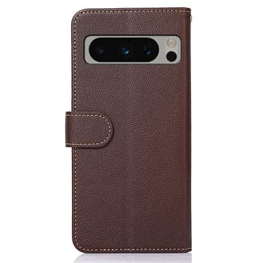 KHAZNEH Plånboksfodral till Google Pixel 8 Pro - Brun/Blå