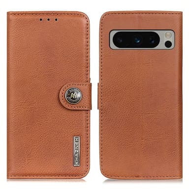 KHAZNEH Google Pixel 8 Pro Plånboksfodral - Brun