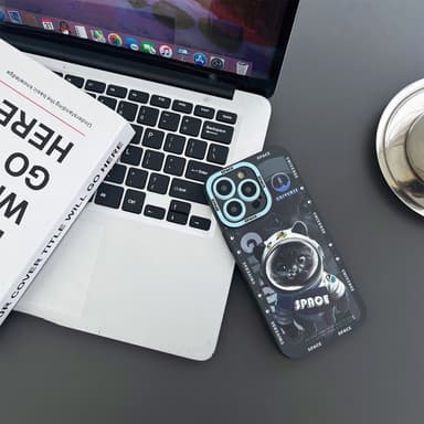 TPU telefonfodral Skal för iPhone 15 Plus Fodral Katt - Svart