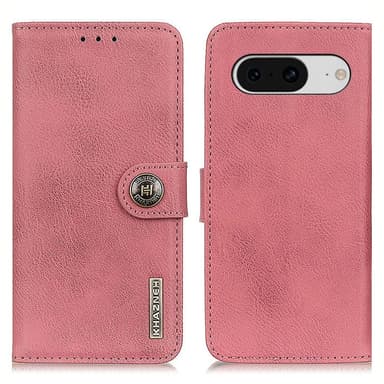 KHAZNEH Google Pixel 8 Plånboksfodral - Rosa