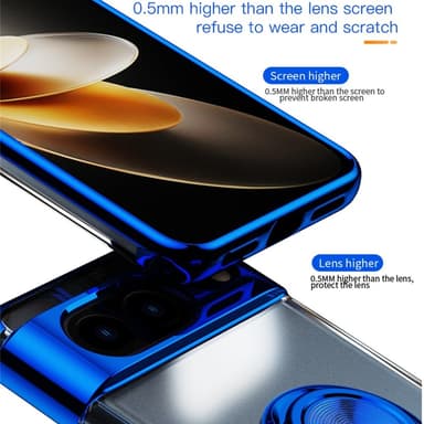 För Pixel 8 Pro skal Finger Ring TPU