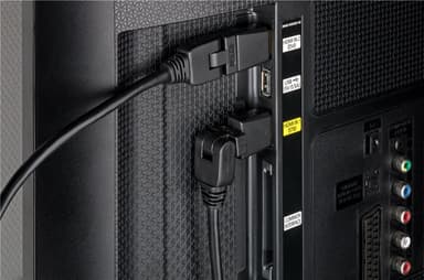 Goobay Höghastighets-HDMI™-kabel 360° med Ethernet