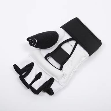 Boxning/Karate Halvfingerhandskar Vit S