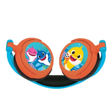 Baby Shark Stereo Wired hopfällbara hörlurar