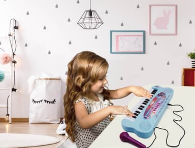 Frozen Electronic Keyboard med mikrofon (32 tangenter)